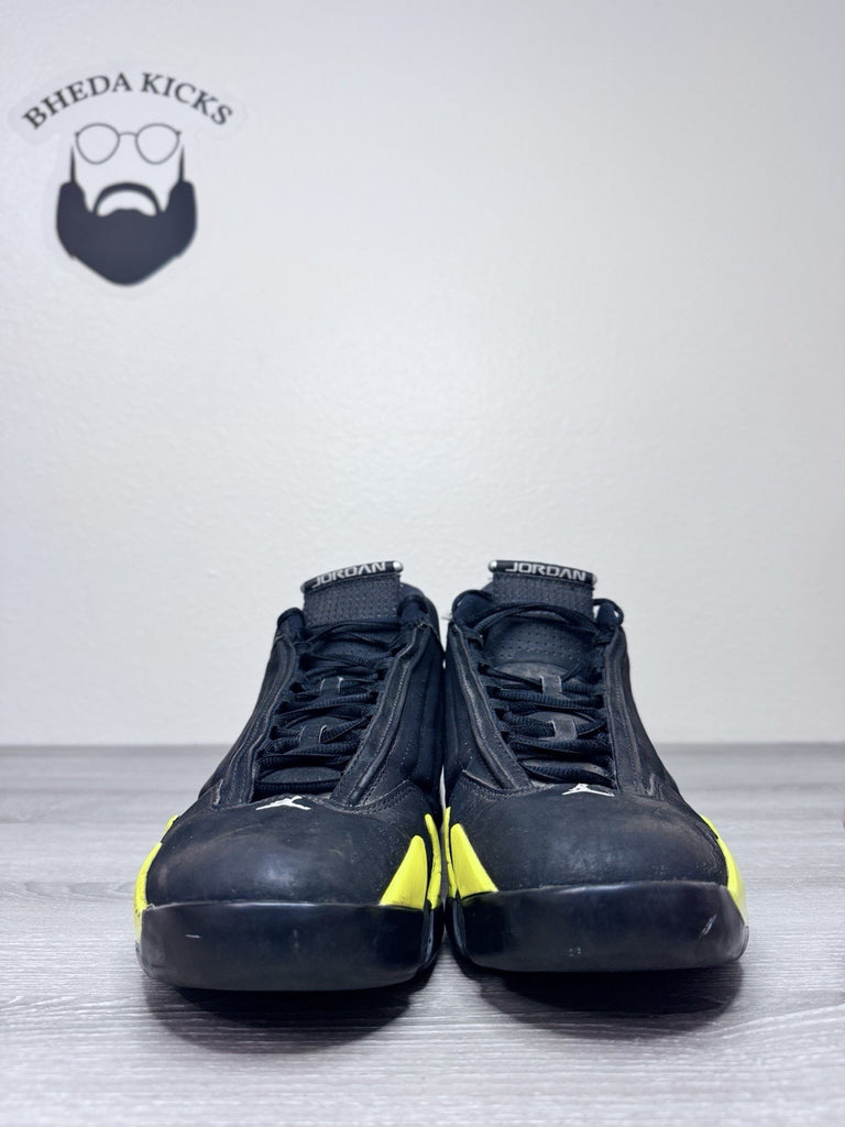 Size 13 - Air Jordan 14 Retro Thunder (487471-070) Preowned Authentic