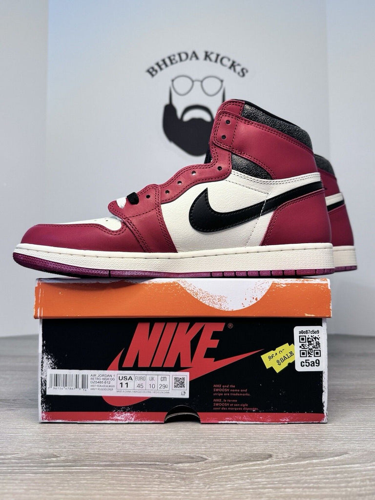 Size 11 - Air Jordan 1 Retro High OG Lost and Found Chicago DZ5485-612 NEW DS