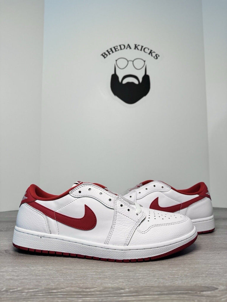 Size 12.5 - Nike Air Jordan 1 Retro Low OG University Red White CZ0790-161 NEW