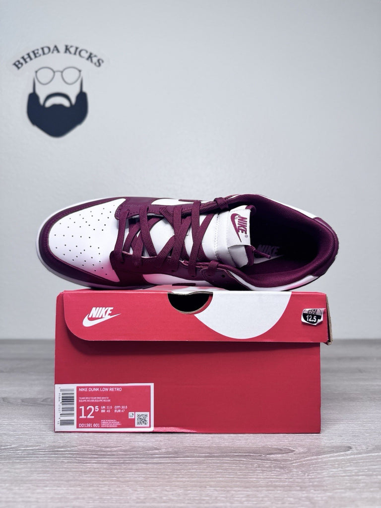 Size 12.5 - Nike Dunk Low Retro Team Red White DD1391-601 Men's Worn Once