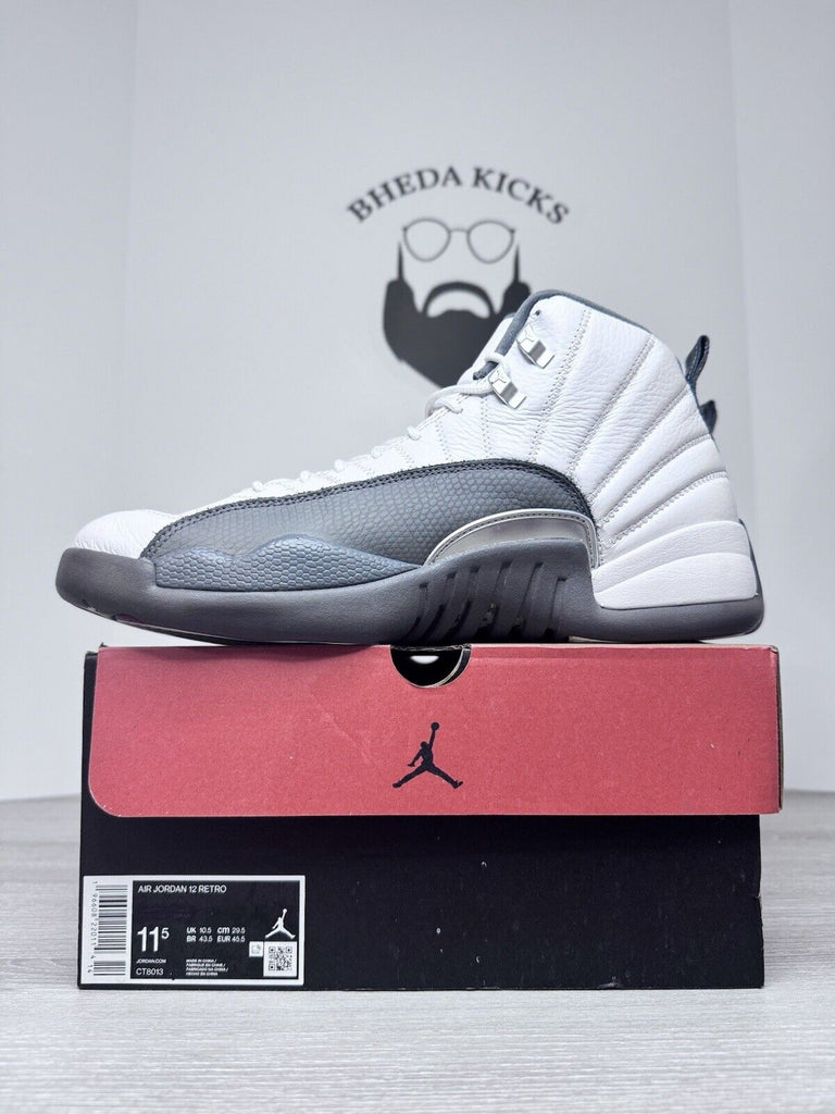 Size 11.5 - Air Jordan 12 Retro Dark Grey 130690-160 Preowned Authentic