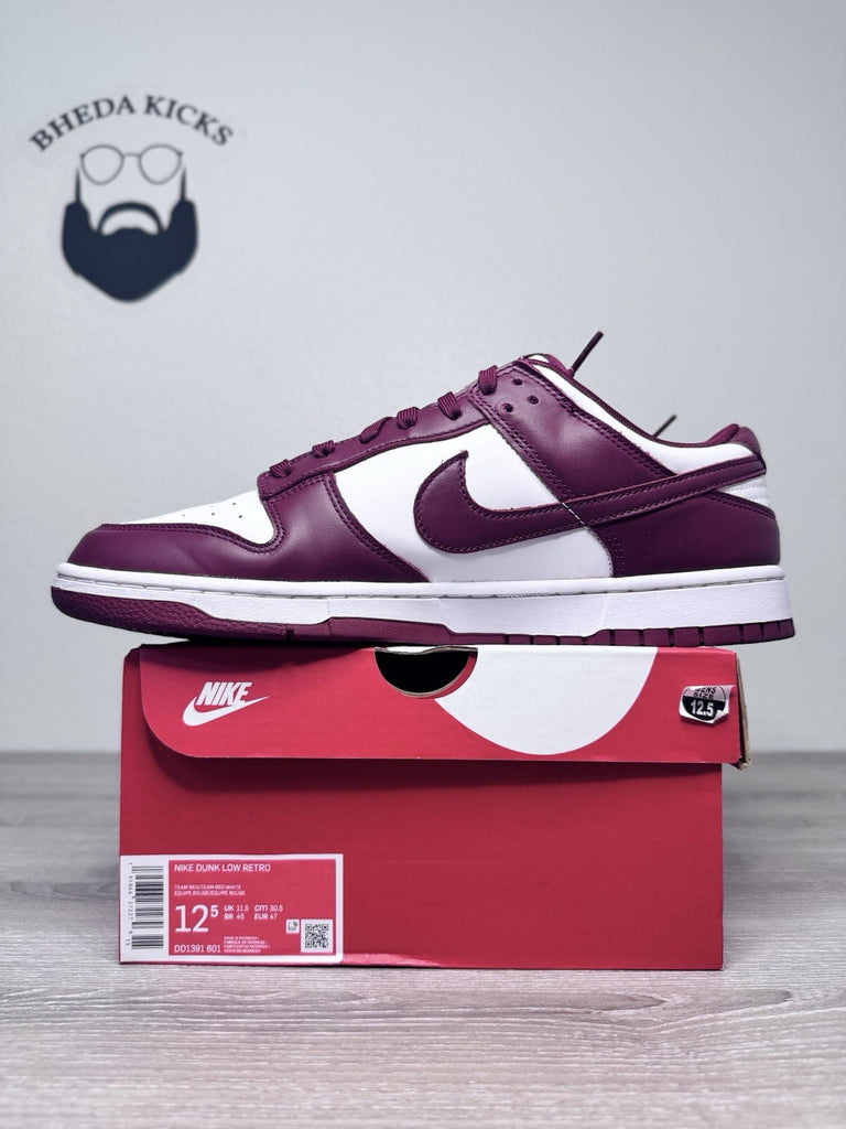 Size 12.5 - Nike Dunk Low Retro Team Red White DD1391-601 Men's Worn Once