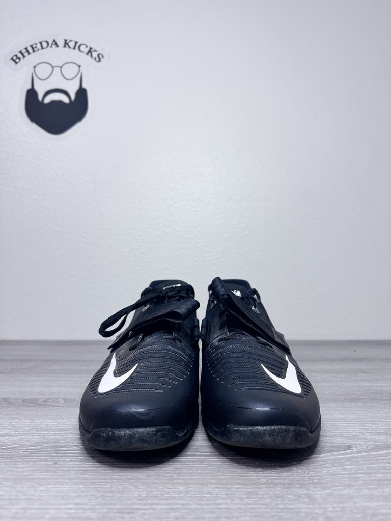 Size 15 - Nike Romaleos 3 Weightlifting Shoes Black White 852933-002 Men's