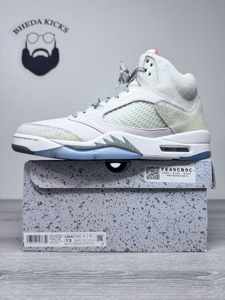 Size 13 - Nike Air Jordan 5 Retro SE Craft Light Orewood Brown FD9222-180