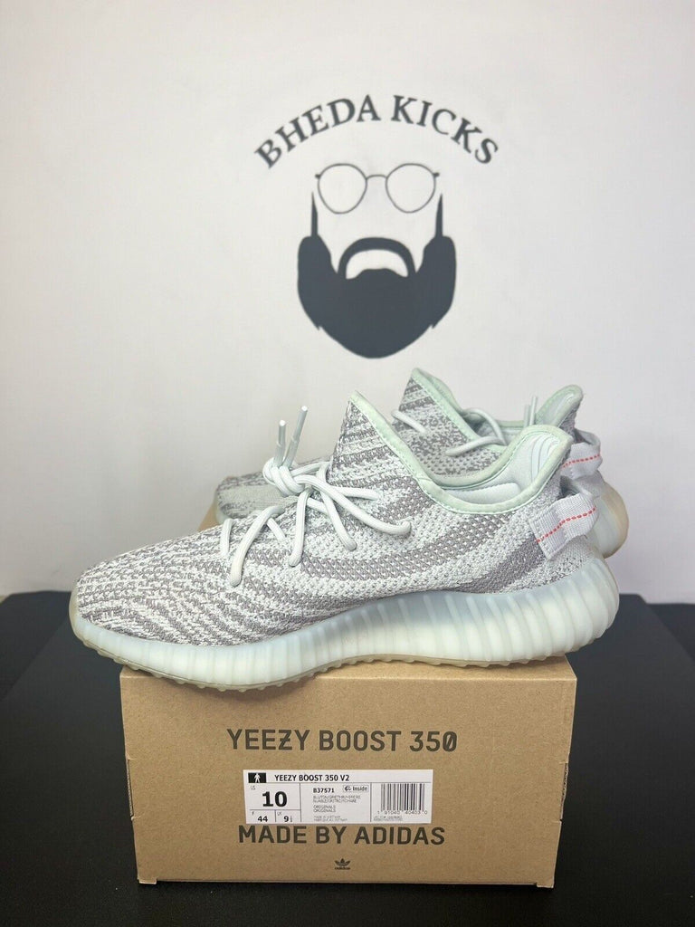 Adidas Yeezy Boost 350 V2 Blue Tint B37571 OG Retro Mens Authentic Rare Size 10