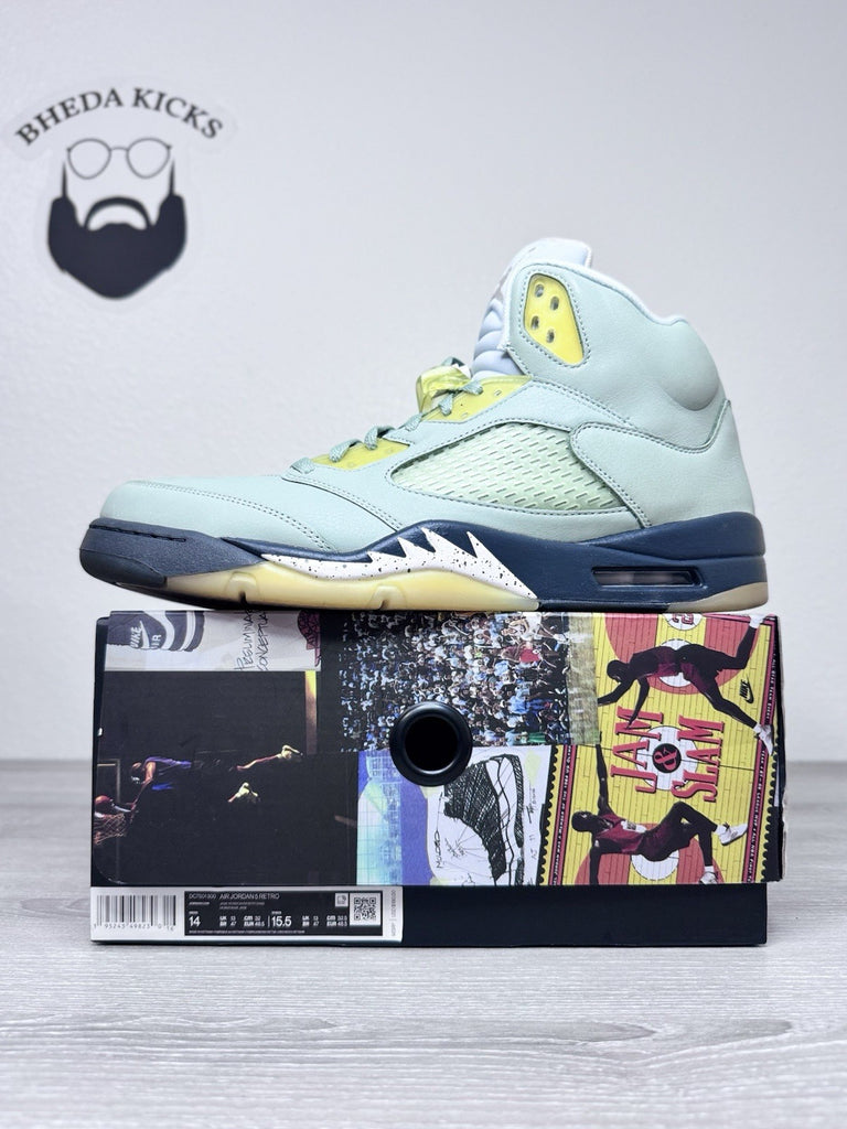 Size 14 - Nike Air Jordan 5 Retro Jade Horizon (2022)  DC7501-300 Preowned Clean