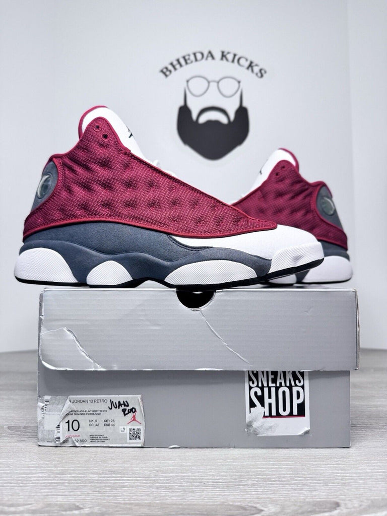 Size 10 - Jordan 13 Red Flint White DJ5982-600 Preowned Authentic