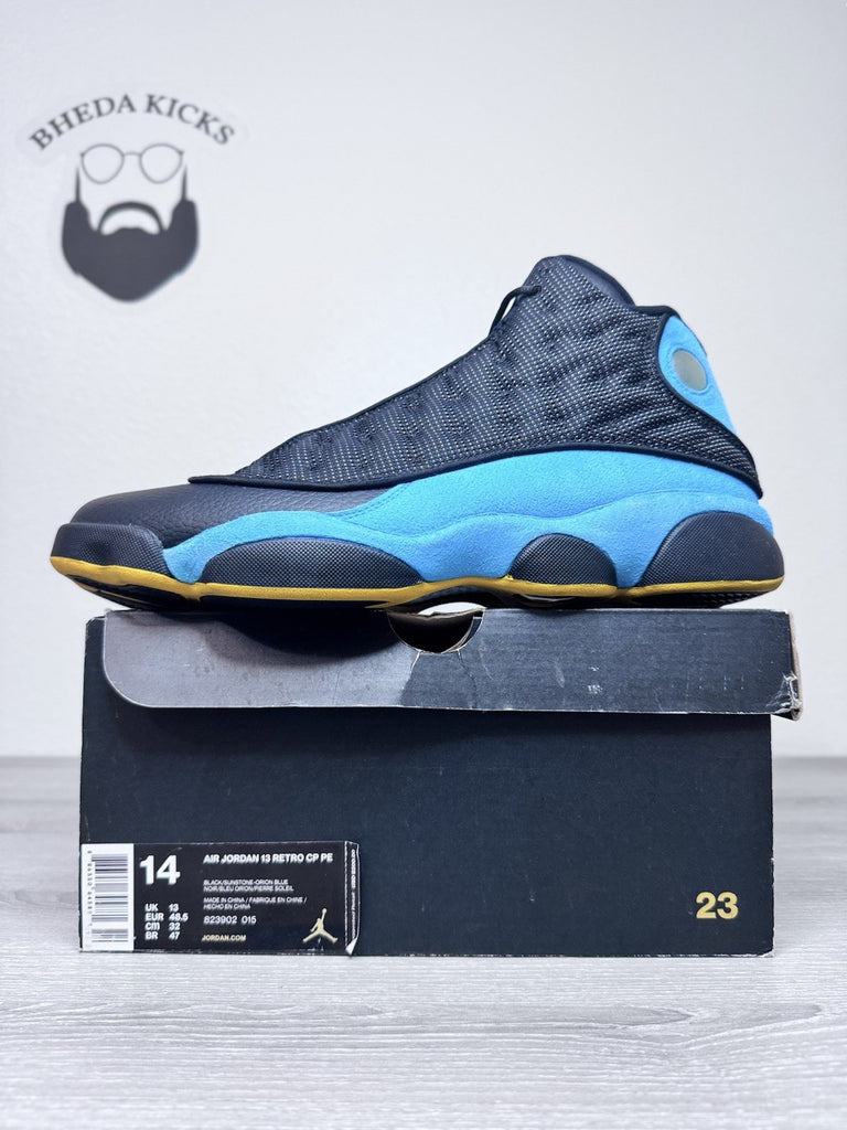 Size 14 - Air Jordan 13 Retro 'CP3 Away' 2015 Black Sunstone 823902-015