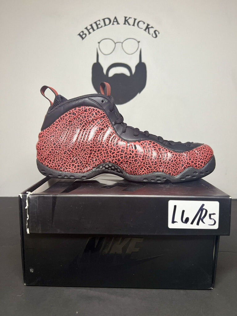 NEW DS 2019 Nike Air Foamposite One Cracked Lava Red Mens Size 9 (314996-014) Og