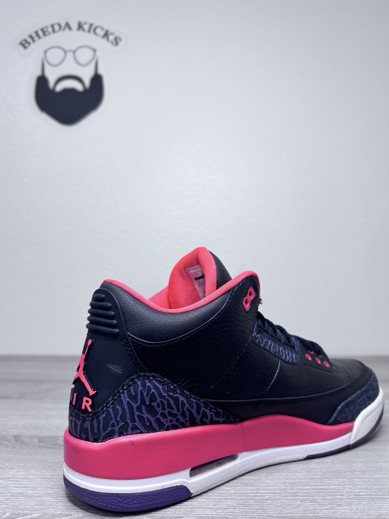Size 10.5 - Jordan 3 Retro Crimson 2013 136064-005 Preowned Authentic
