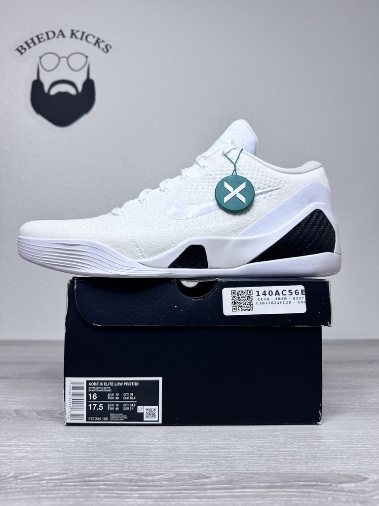 Size 16 - Nike Kobe 9 Elite Low Protro "Halo" Basketball Shoes FZ7334-100 New