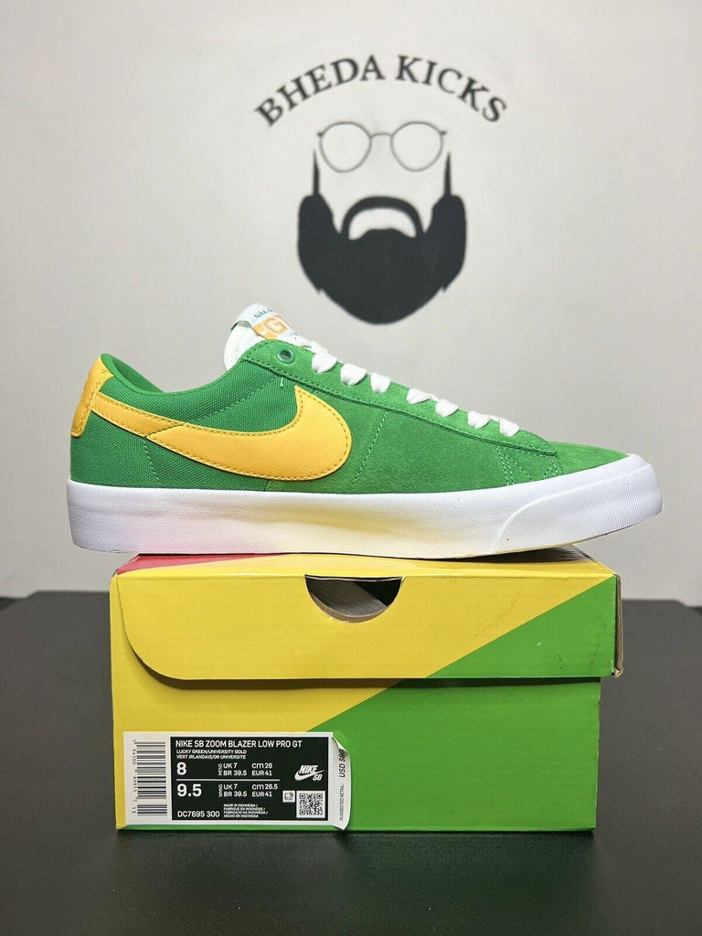 Nike SB Zoom Blazer Low Pro GT 'Lucky Green' Men's Size 8 DC7695-300 New DS