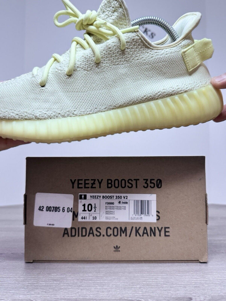 Size 10.5 - Adidas Yeezy Boost 350 V2 Butter F36980 OG Preowned Authentic