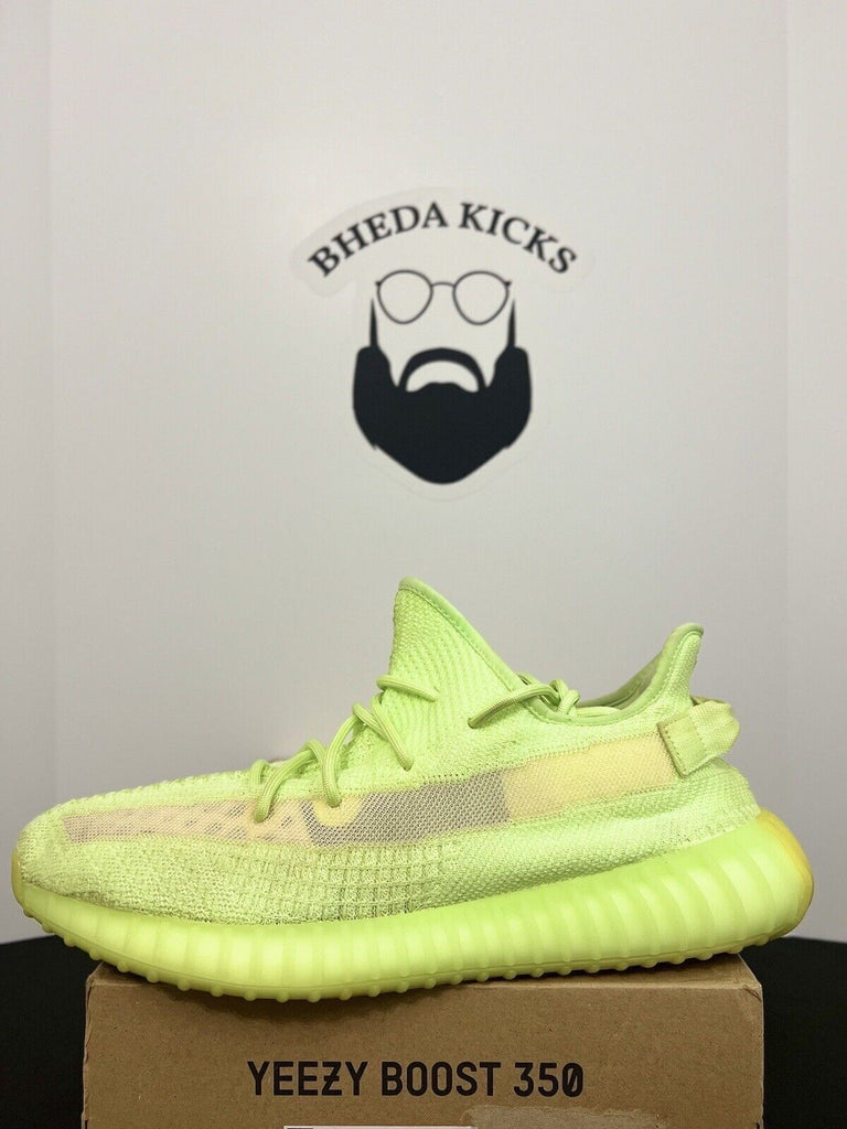 Yeezy Boost 350 v2 GID Glow EG5293 Adidas Og Rare Kanye Preowned Clean Size 14