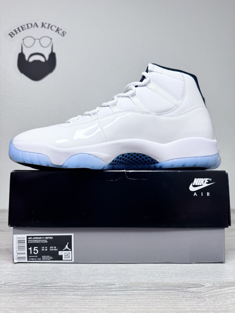 Size 15 - Nike Air Jordan 11 Retro Legend Blue Columbia CT8012-104 Brand New