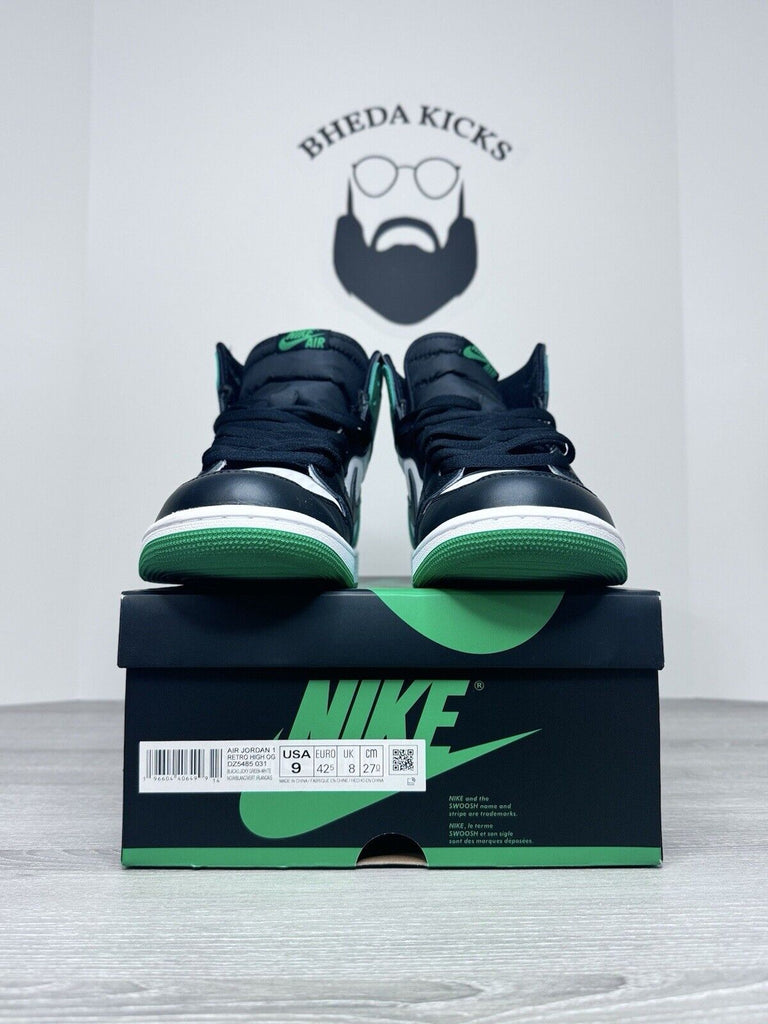 Size 9 - Air Jordan 1 Retro OG High Lucky Green  (DZ5485-031) Preowned Clean