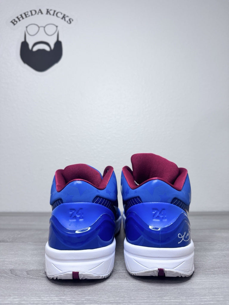 Size 16 - Nike Zoom Kobe 4 IV Protro Philly Blue Red White FQ3545-400 Preowned