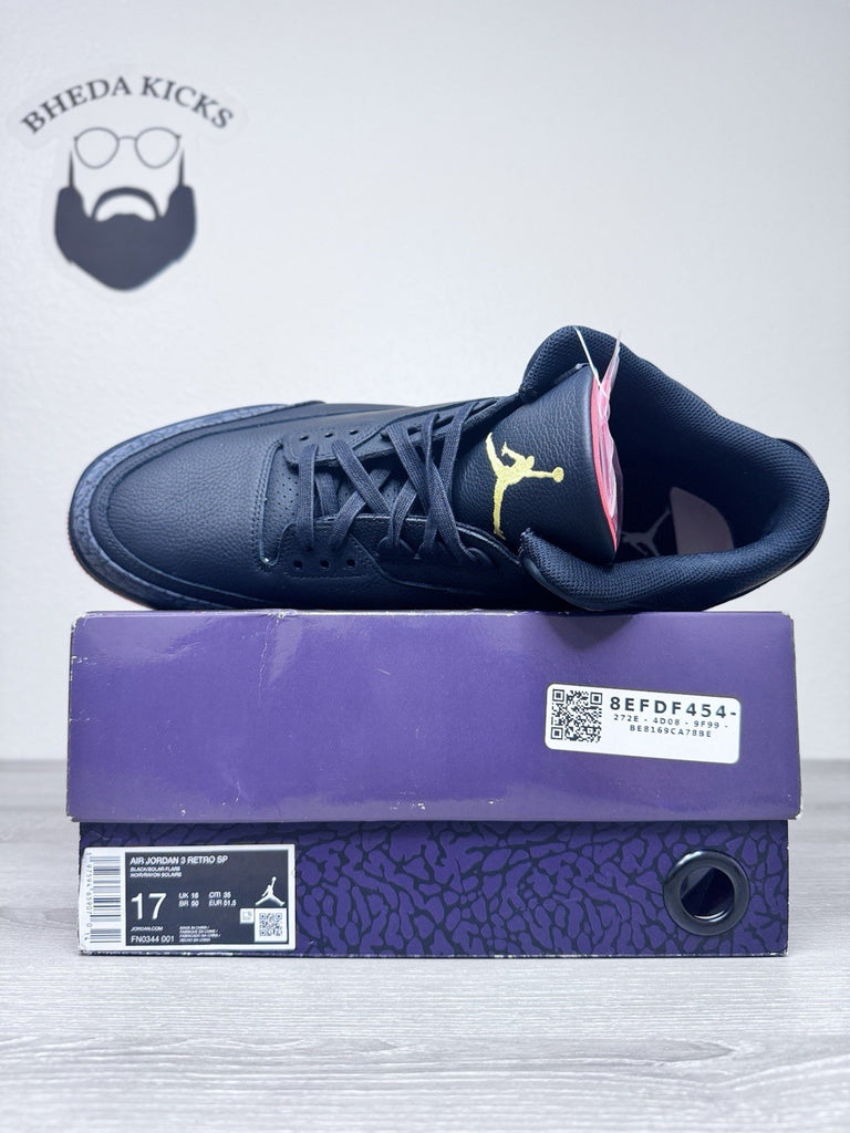 Size 17 - Jordan 3 Retro x J. Balvin Mid Rio Sneakers FN0344-001 Brand New