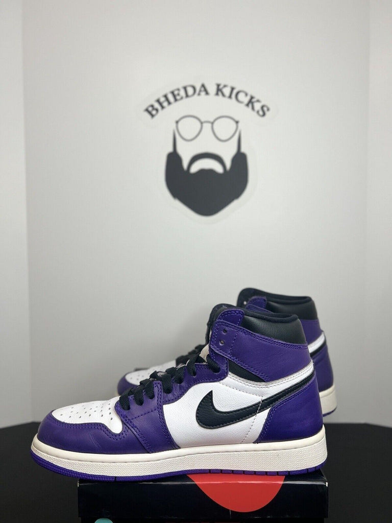 Air Jordan 1 Retro High OG Court Purple 2.0 555088-500 Preowned Men’s Size 8.5