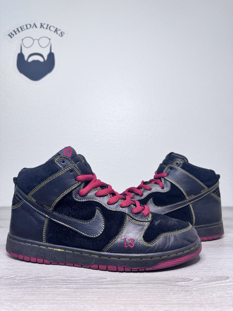 Size 11 - Nike SB Dunk High Pro SB Unlucky 13 Skateboard Sneaker  305050-001