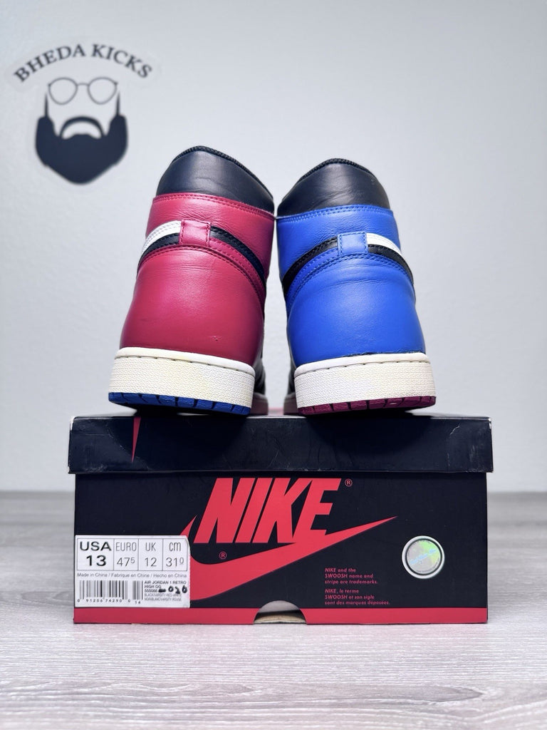 Size 13 - Air Jordan Retro 1 "Top 3" High OG 555088-026 Preowned Authentic