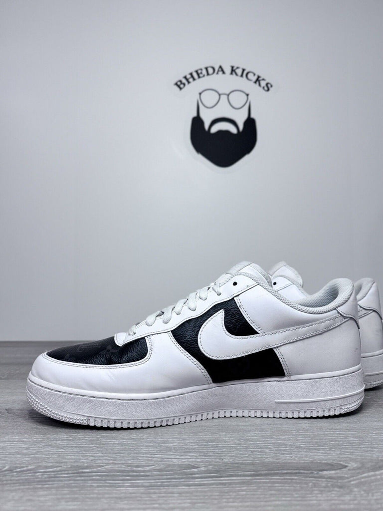 Size 15 - Nike Air Force 1 Low '07 Triple White Shoes Men's CW2288-111 LV Custom