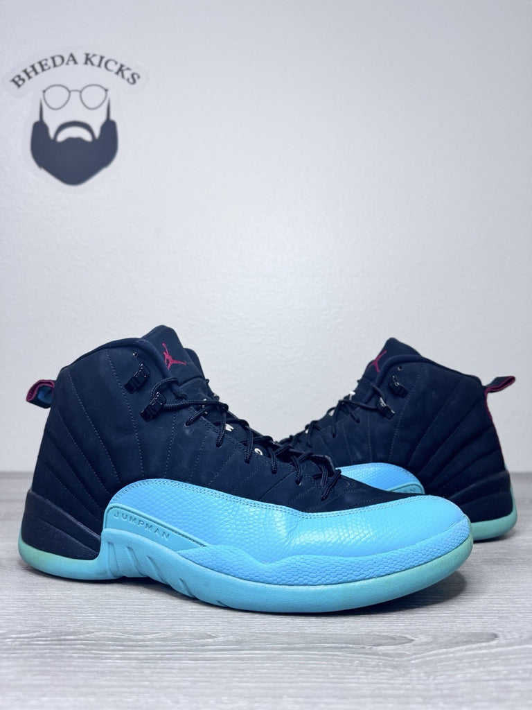 Size 14 - Men’s Nike Air Jordan 12 Retro Gamma Blue 2013 (130690-027) Preowned