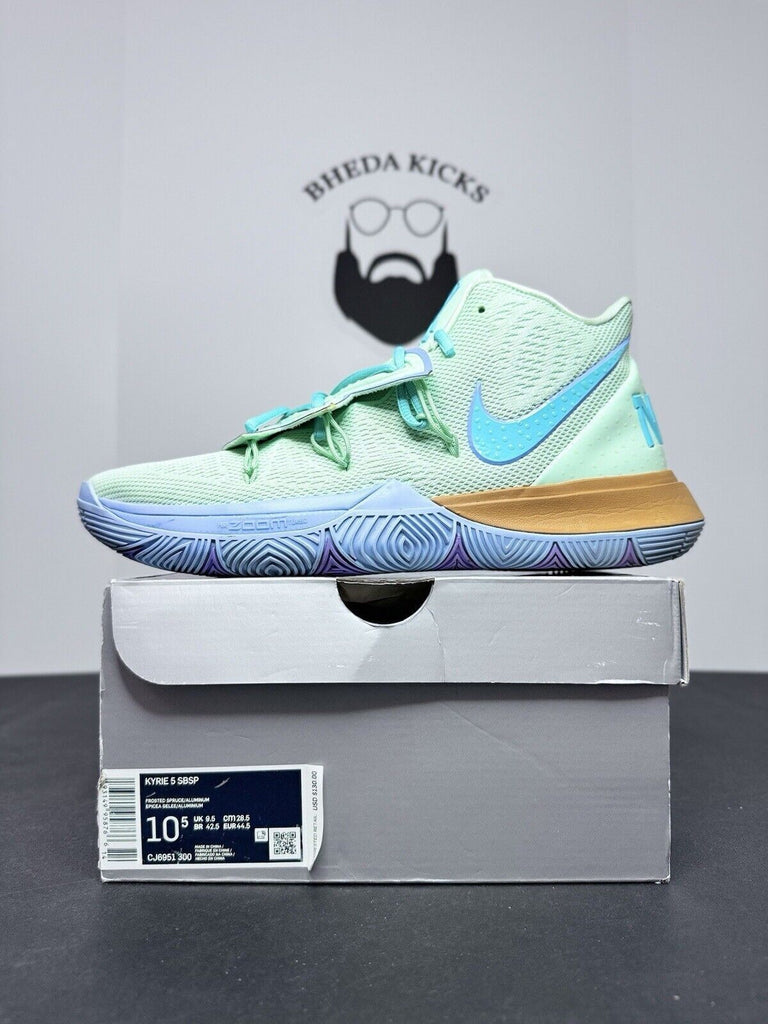 Nike SpongeBob SquarePants x Kyrie 5 Squidward CJ6951-300 Men’s Size 10.5