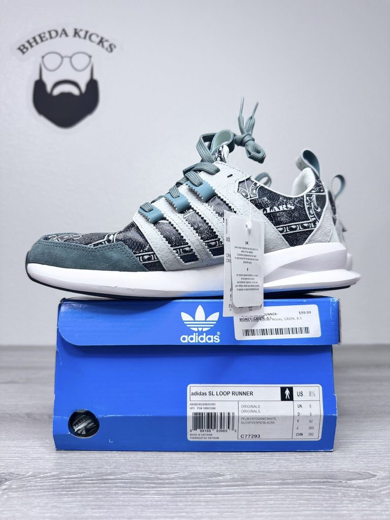 Size 8.5 - Wish X Adidas SL Loop Runner Independent Currency C77293 Brand New
