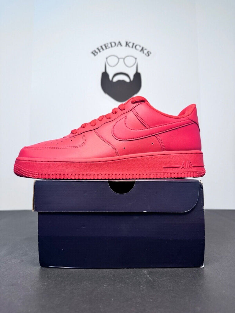 NEW DS Nike Air Force 1 Low Triple Red CW6999-100 OG Men’s Size 10.5-11