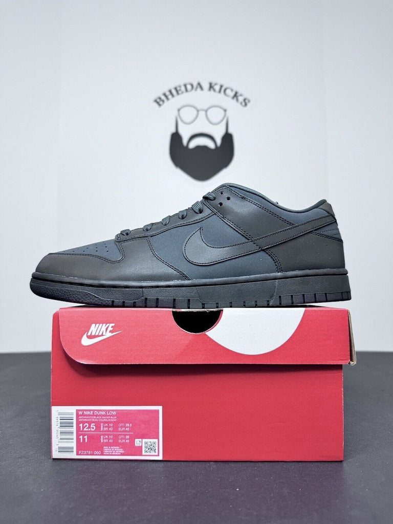 NEW Nike Dunk Low Cyber Reflective Anthracite Grey FZ3781-060 Women’s Size 12.5