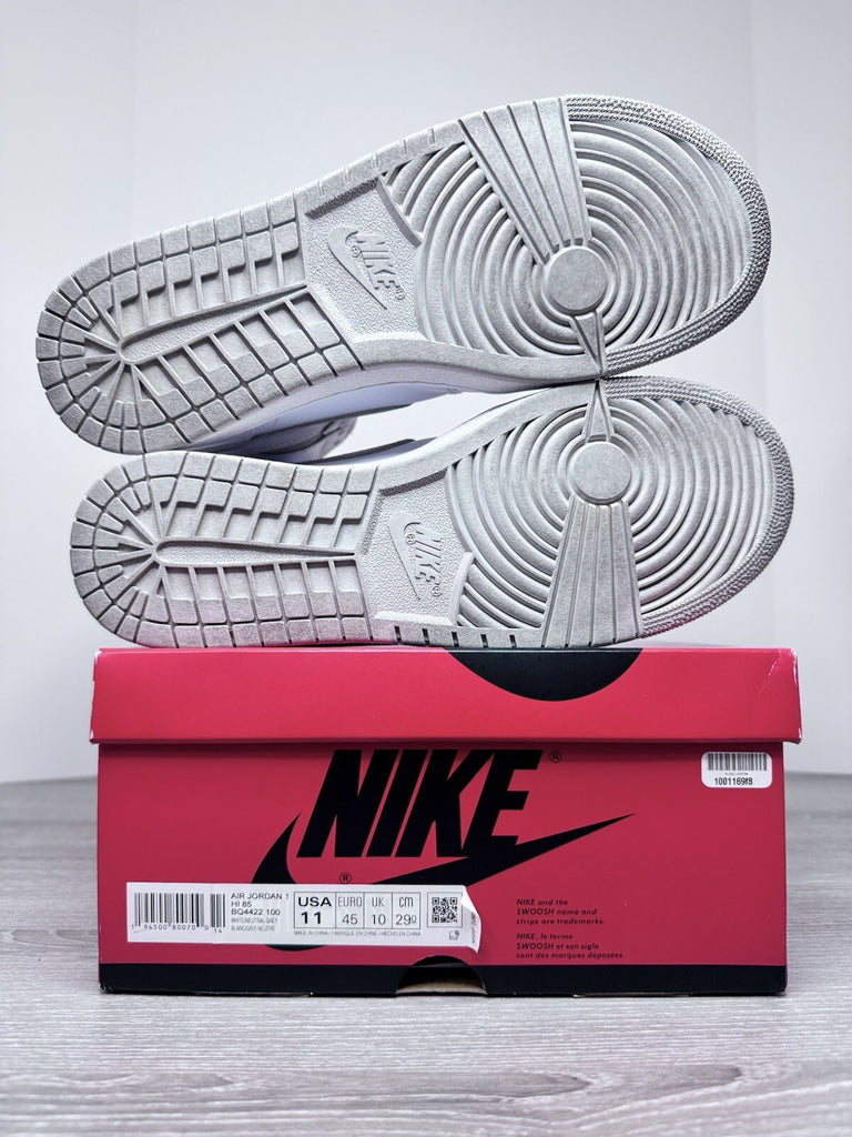 Size 11 - Jordan 1 Retro High 85 OG Neutral Grey BQ4422-100 Preowned Clean
