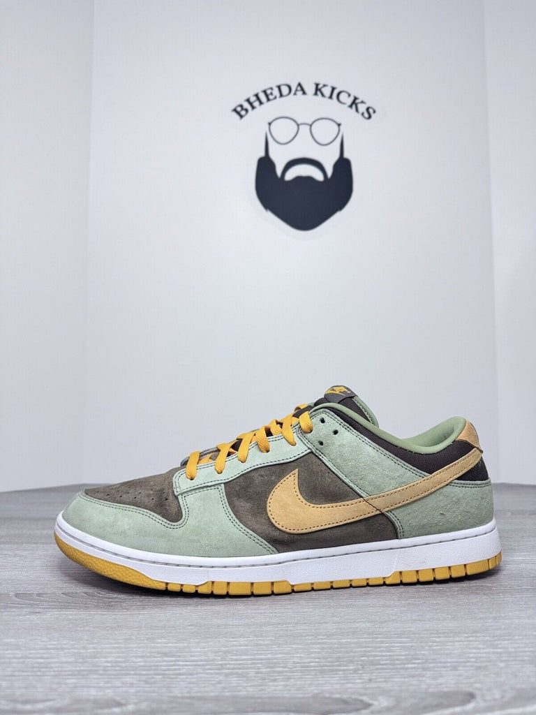 Size 15 - Nike Dunk Low Dusty Olive DH5360-300 Ugly Duckling Preowned Authentic