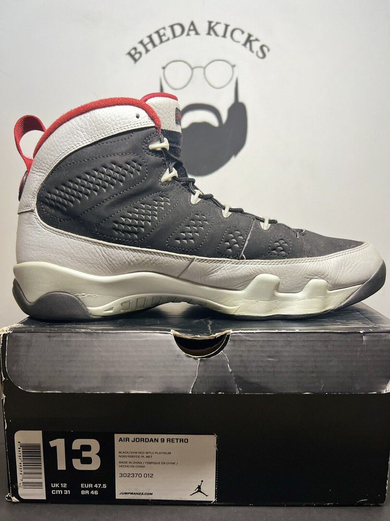 2012 Nike Air Jordan Retro IX 9 Alter Ego Pack Johny Kilroy Size 13 302370-012
