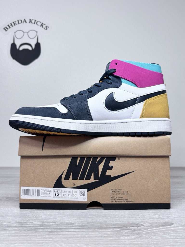 Size 12.5 - Nike Jordan 1 High Zoom Air CMFT Anthracite Men’s CT0978-016 New DS