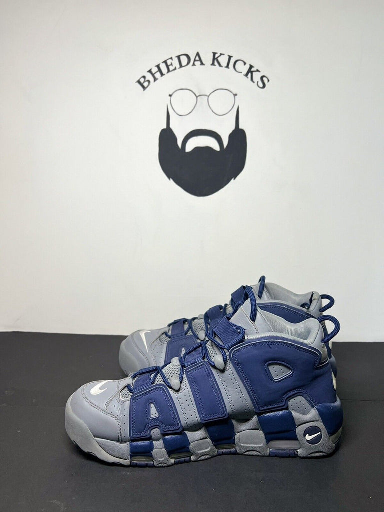 Nike Air More Uptempo Georgetown Hoyas Grey Blue 921948-003 Men's Size 11.5 Og