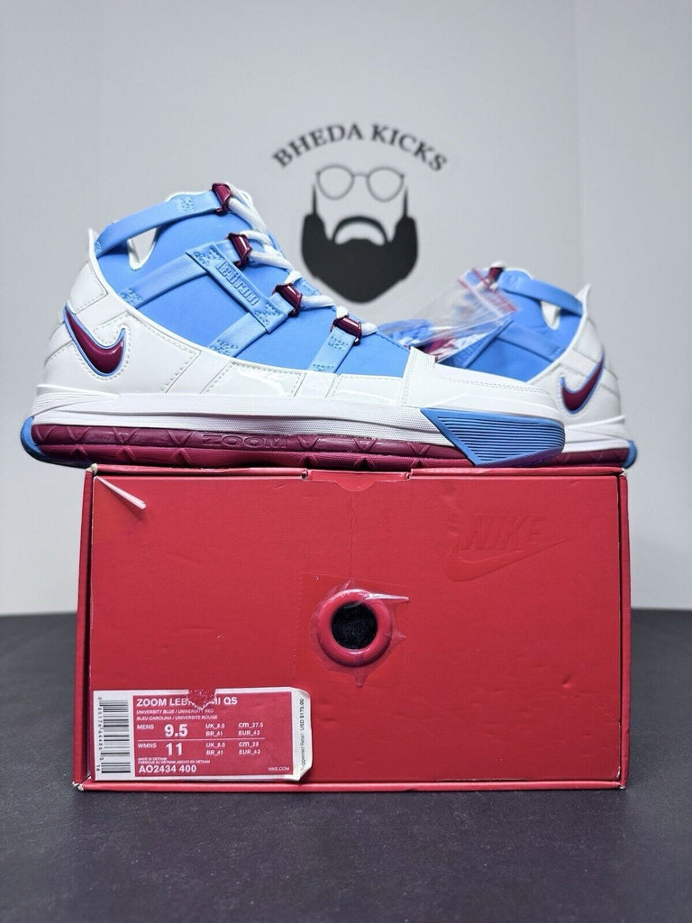 NEW DS Nike Zoom LeBron 3 Shoes Houston Oilers Blue Red QS Men’s Size 9.5