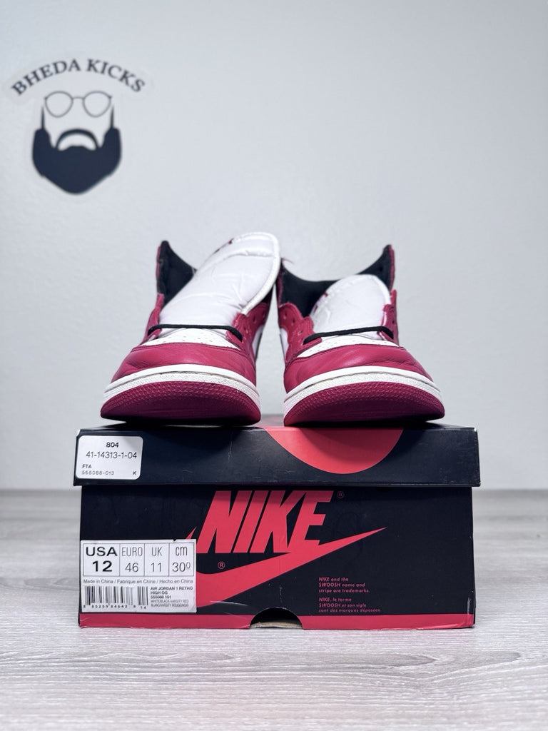 Size 12 - Air Jordan 1 Retro High OG "CHICAGO" 2015 555088-101 Preowned
