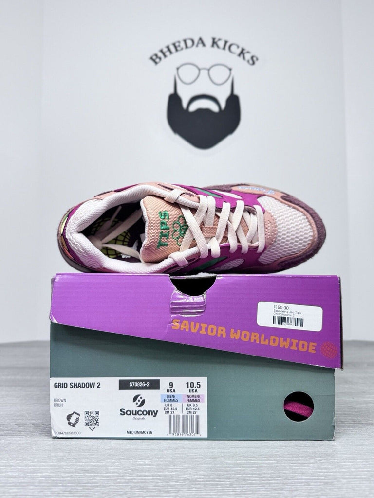 Size 9 - Saucony Jae Tips x Grid Shadow 2 What's the Occasion? - Wear To The...