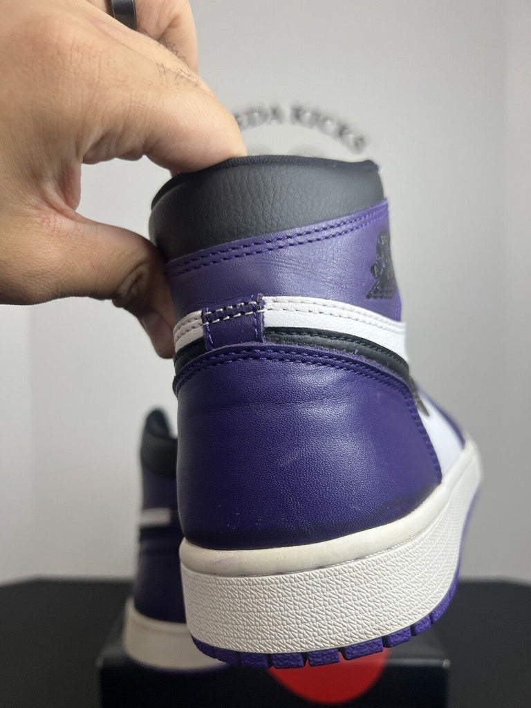 Air Jordan 1 Retro High OG Court Purple 2.0 555088-500 Preowned Men’s Size 8.5