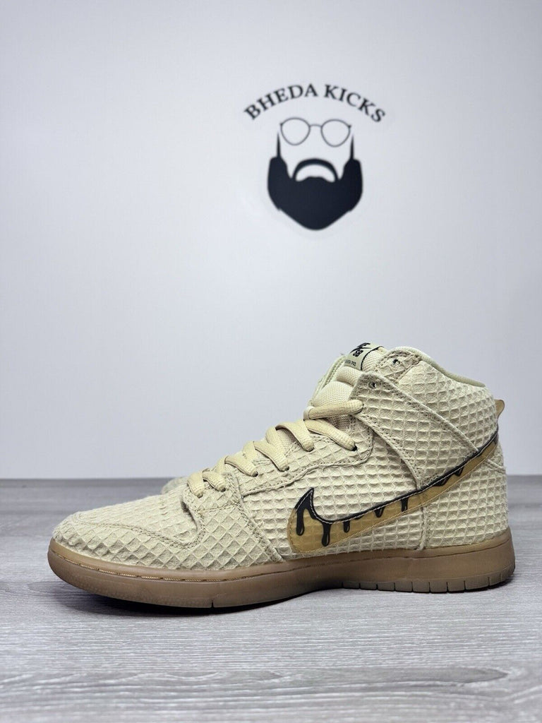 Size 13 - Nike SB Dunk Premium Hemp High Waffle 313171-722 Preowned Authentic