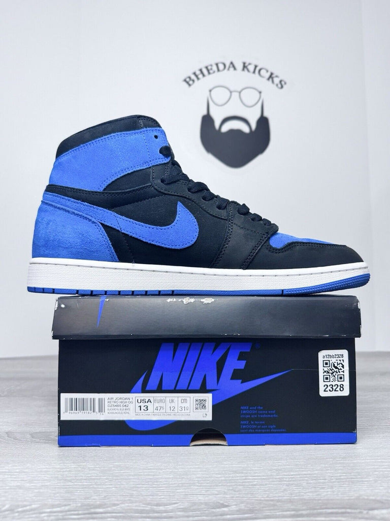 Size 13 - Nike Air Jordan 1 Retro High OG Black Royal Reimagined DZ5485-042