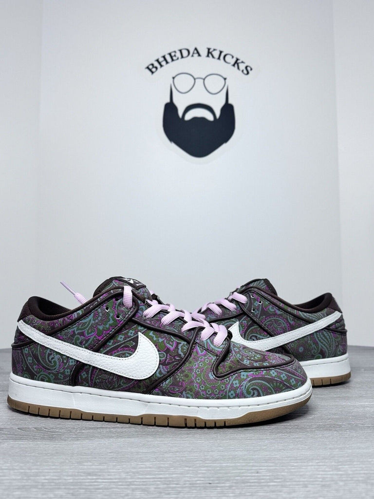 Size 12 - Nike SB Dunk Low Pro Paisley Brown Pink Cacao Summit White DH7534-200