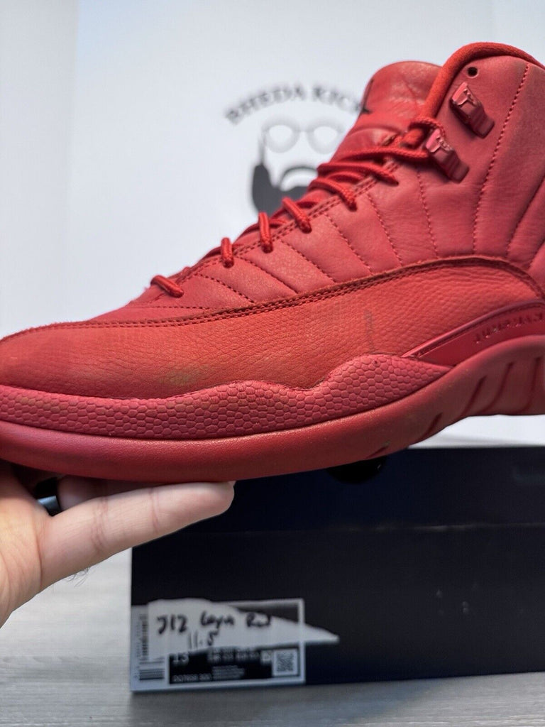 Size 11.5 - Air Jordan Retro 12 Gym Red Suede Year 2018 130690-601