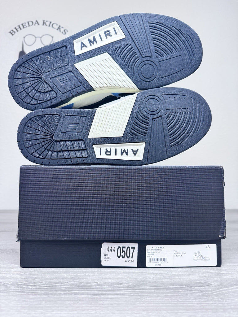 Size 43 EU/10 US - Amiri Skel Top Hi Carolina Blue Sneakers Men’s Authentic