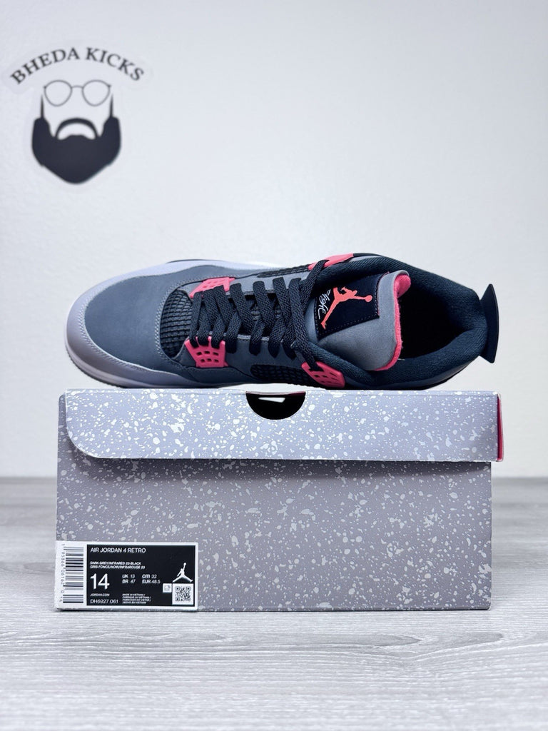 Size 14 - Air Jordan 4 Retro Infrared DH6927-061 Preowned Authentic Og