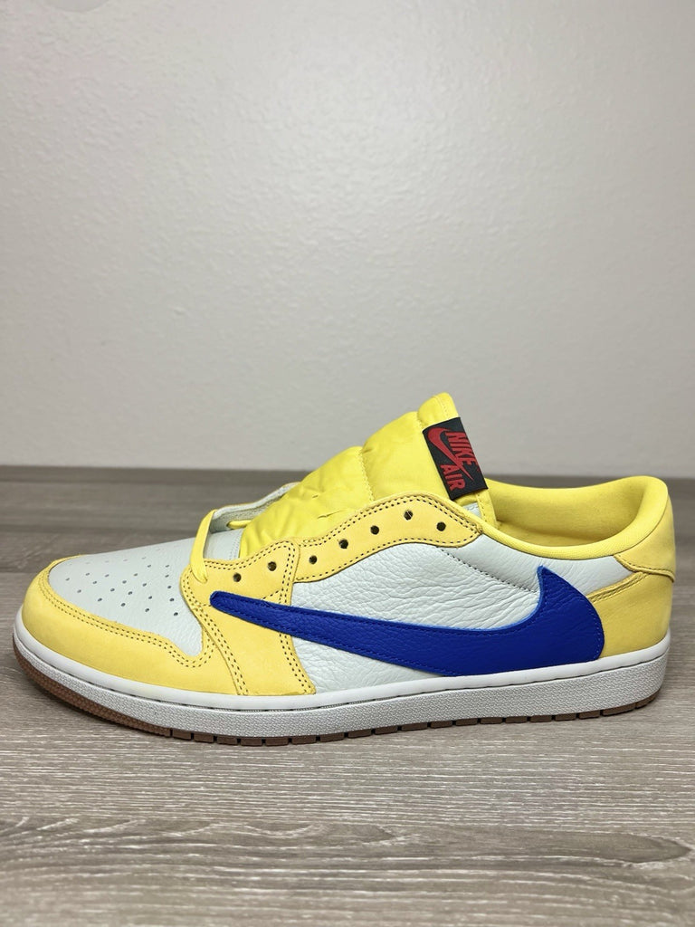 Size 15.5W (14 Men) - Nike Air Jordan 1 Retro OG SP Low Canary Travis Scott New