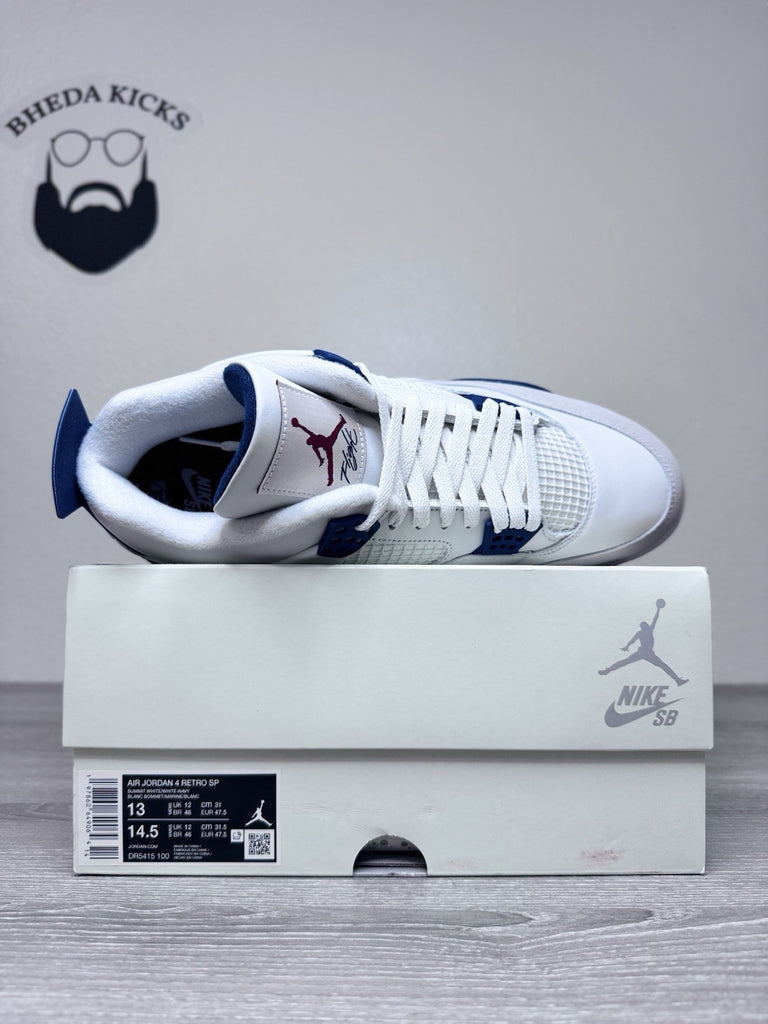 Size 13 - Nike SB x Air Jordan 4 Retro SP Navy DR5415-100 NEW DS