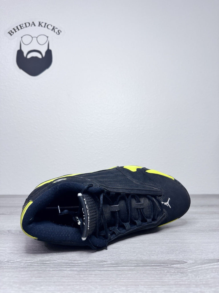 Size 13 - Air Jordan 14 Retro Thunder (487471-070) Preowned Authentic