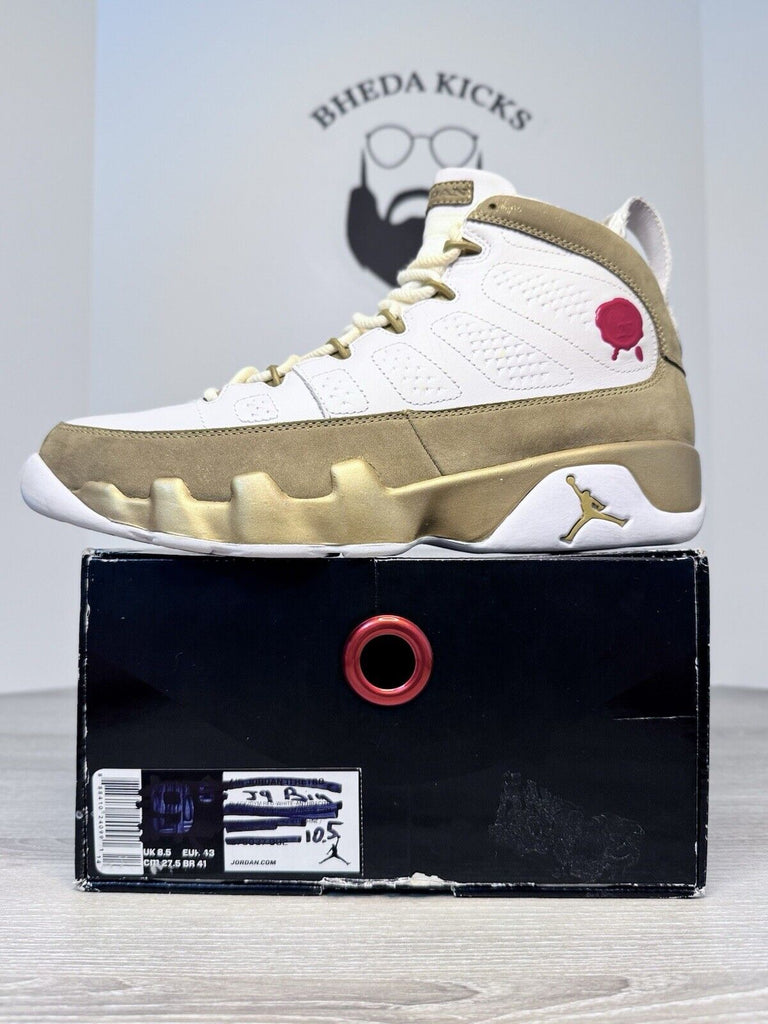 Size 10.5 - Air Jordan 9 Retro Premio Bin23 410917-101 Preowned Authentic Rare